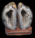 Agate pair with stand XL