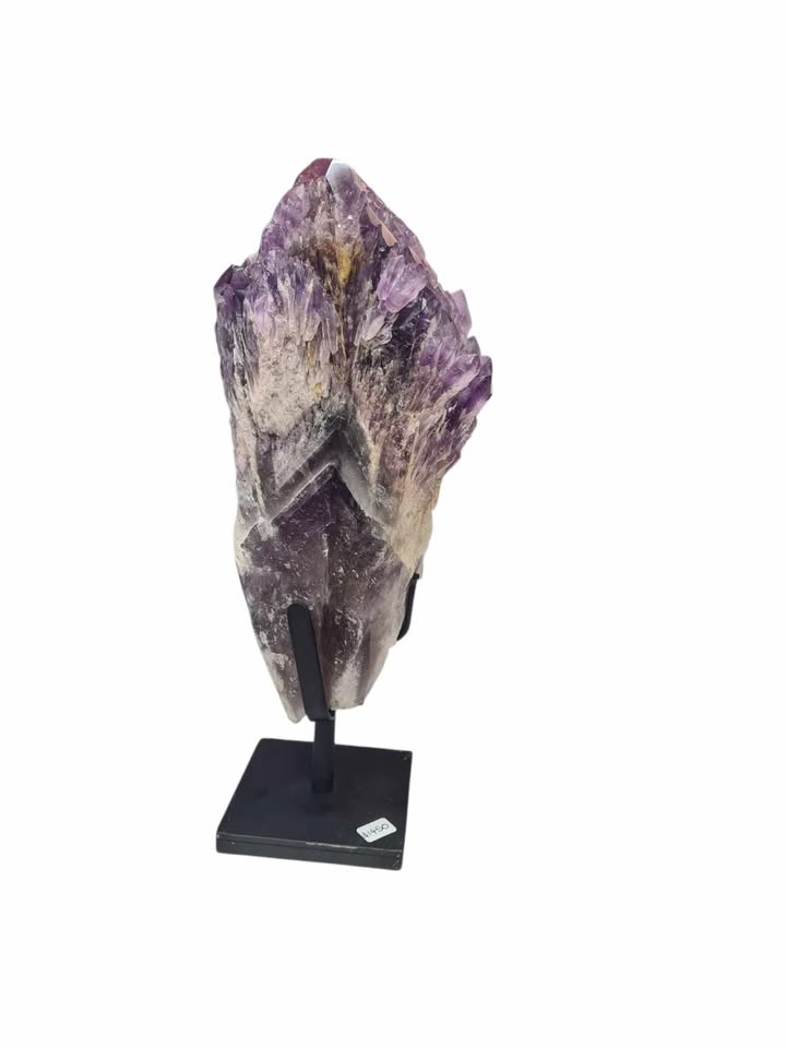 Amethyst Flower Sceptre (on stand)